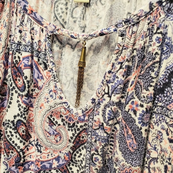 One World Paisley Print Tunic - Picture 3 of 5